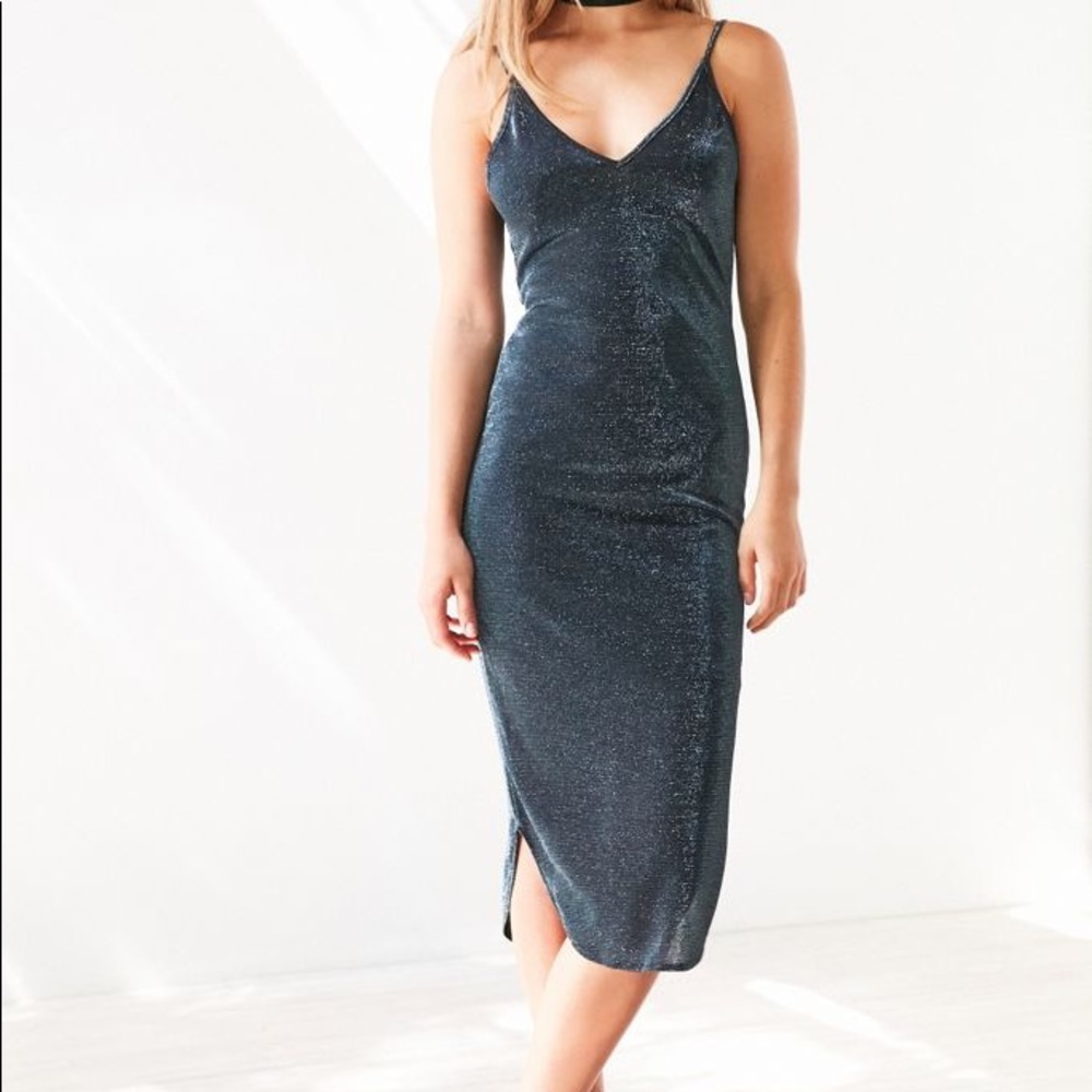 UO Silence and noise bodycon slip dress sz XS